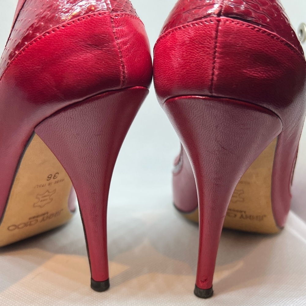 Red Jimmy Choo Sexy Red Pumps - image 4
